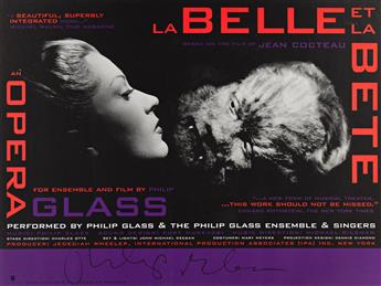 VARIOUS ARTISTS.  [PHILIP GLASS / PERFORMANCES.] Group of 3 posters. Sizes vary.
